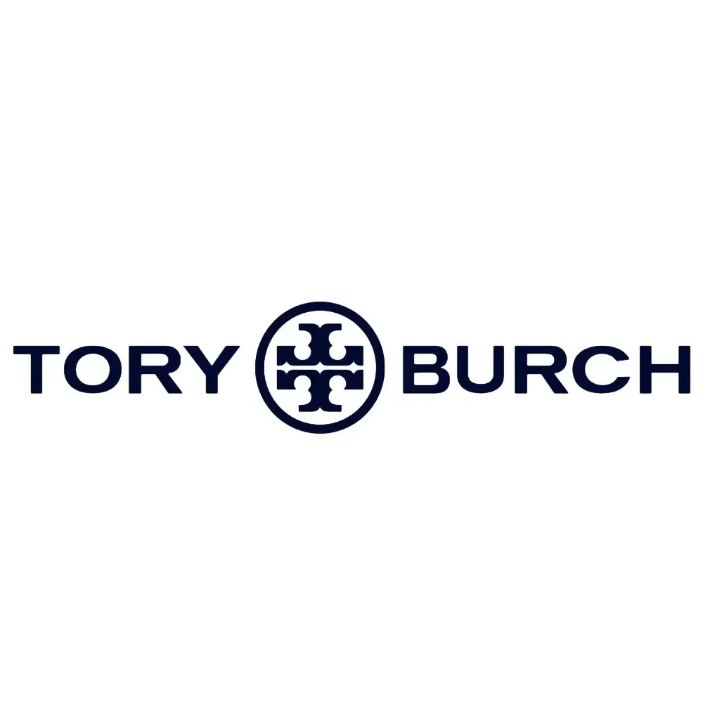 Tory Burch Beige Canvas Dustbag Pouch approx 12.5” x 9.5 in (Fits Small Clutch)